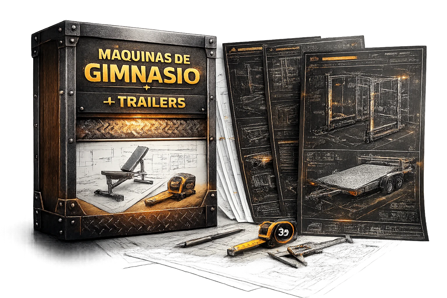 Bonus 4: Máquinas de gimnasio y trailers